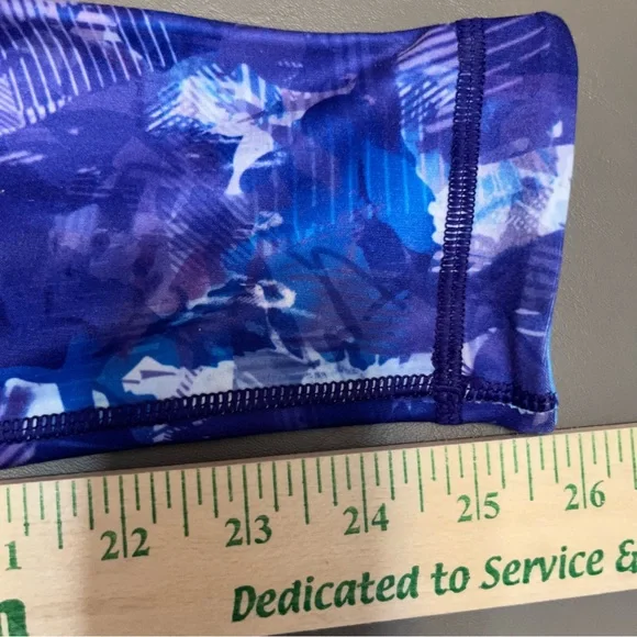 Peloton With Blue Moves High Waist Leggings Size Small NWT - Picture 6 of 11